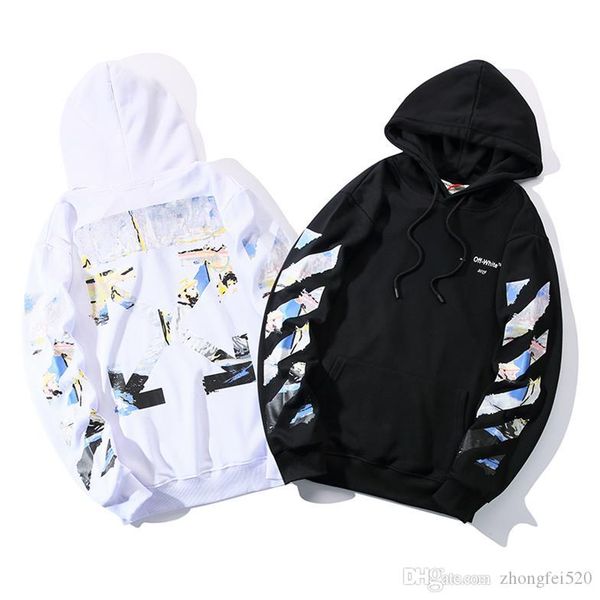 

hoodie male and female plus velvet patch embroidery hoodie letter splice hip hop pullover sweater new style k08
