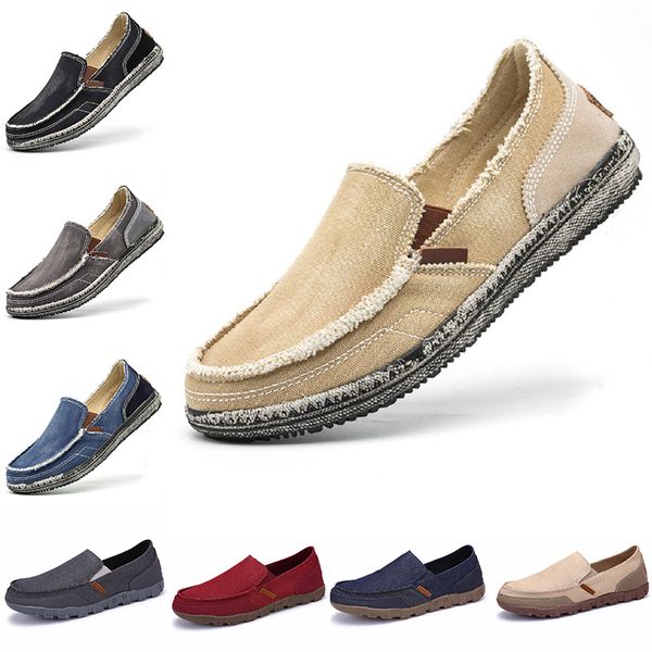 

men's casual shoes espadrilles triple black white beige wine red khaki breathable outdoor jogging walking shoes main16