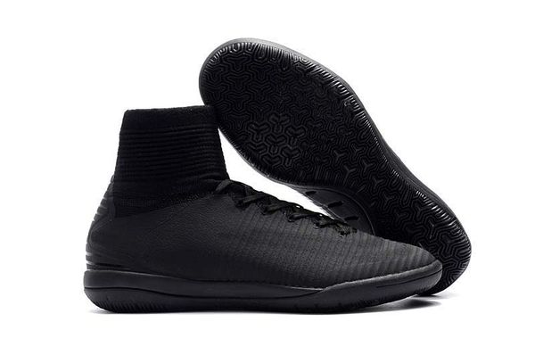 

2019 mercurial superfly v tf/ic fg football boots outdoor mens black fg soccer shoes designer cr7 fg soccer cleats