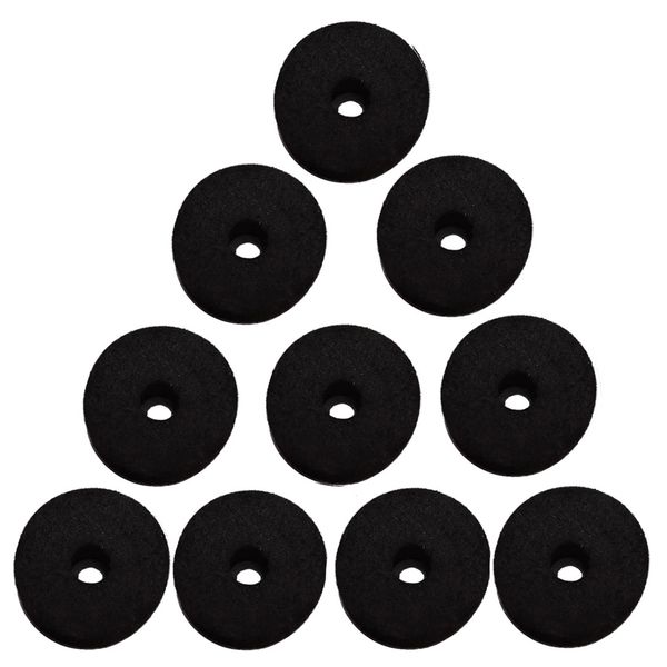 

10шт против трения универсальный wearproof для drum felt pad kit аксессуары легкая замена защитные non-slip стиральная машина