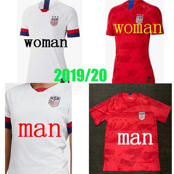 

United tate 2019 women world cup home occer jer ey lloyd ripinoe krieger u a men america 19 20 football hirt away kit puli ic