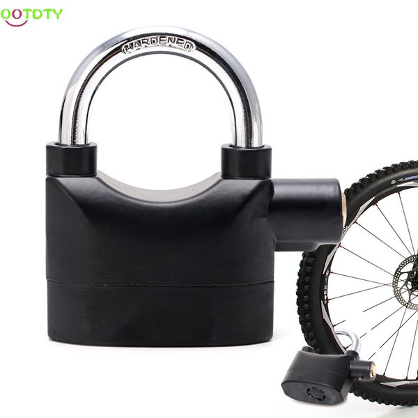 

waterproof siren alarm padlock alarm lock for motorcycle short beam bicycle