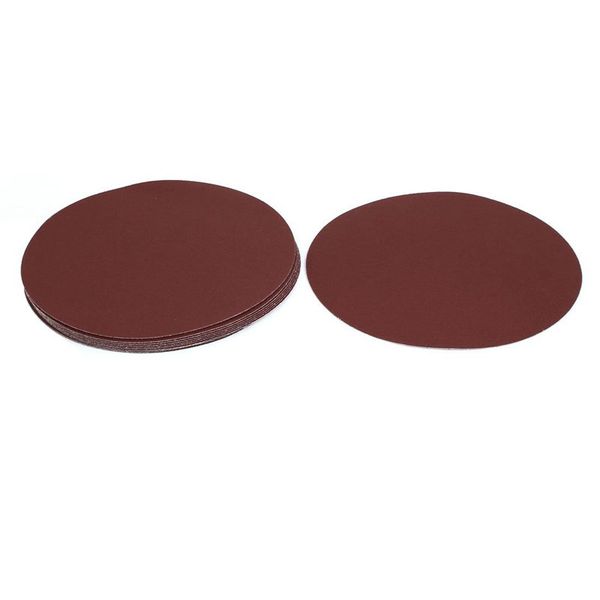 

gtbl 9-inch dia 120 grits self-stick sanding disc flocking sandpaper polishing tool 10pcs