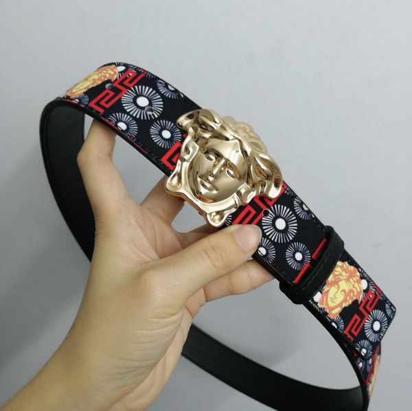 

fahion design belts d letter mens woman cowhide belt branded letters smooth buckle belt width 3.8cm highly quality, Black;brown