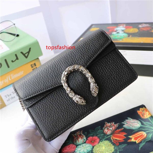 

новая мини-бренд кожа сумка мешка плеча тигр кнопка головы кристалл украшение дизайнер сумка кошелек сумка