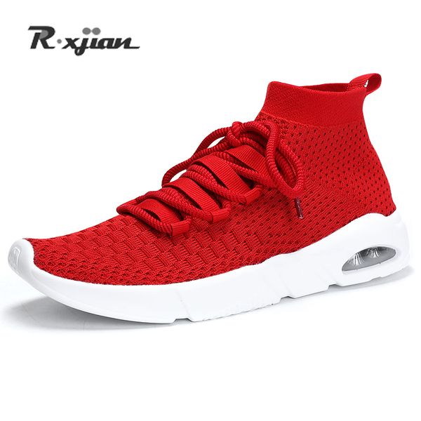 

2020 new summer sport shoes men sneakers female running shoes breathable lace-up chaussure femme men air cushion couple sneakers