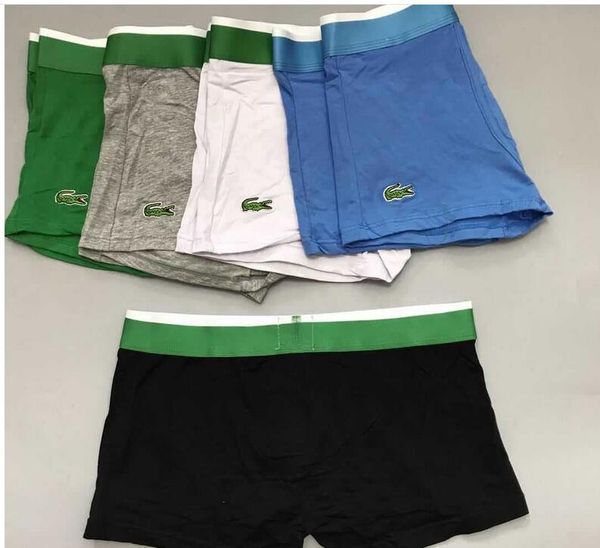 

22058 мужское нижнее белье мужские трусы твердые хлопчатобумажные боксеры трусы дышащие боксерские шорты мужчины 0020 сексуальные мужские тр, Black;white