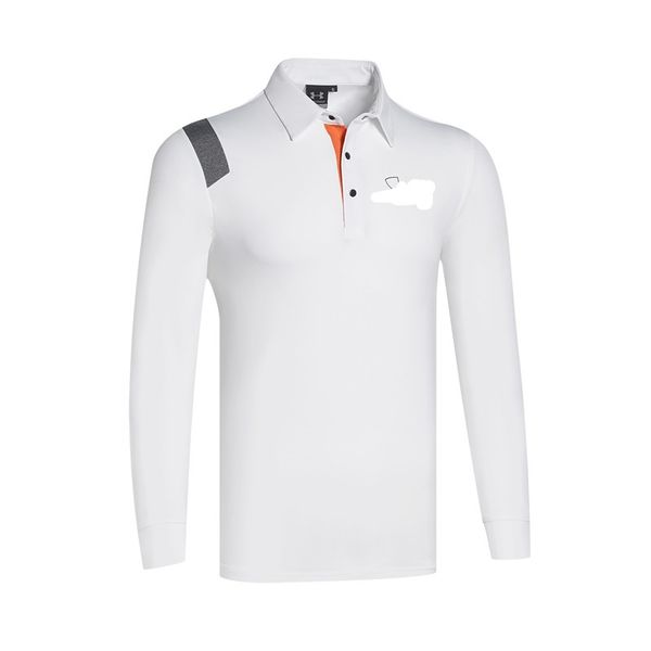 

golf men's long sleeve golf t-shirt, Black;blue