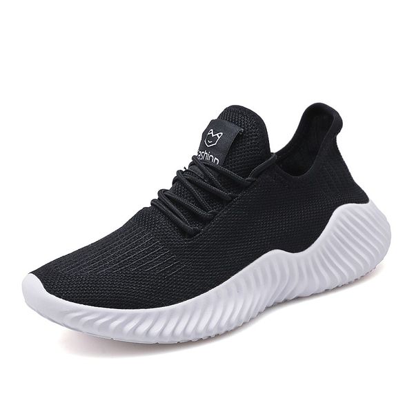 

summer running shoes men brand designer breathable trainers shoes men air mesh jogging sneakers black