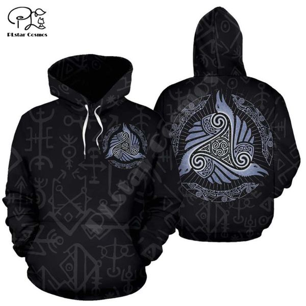 

2020tattoo warrior legend retro classic newfashion streetwear 3dprint zipper/hoodies/sweatshirts/jacket a13, Black