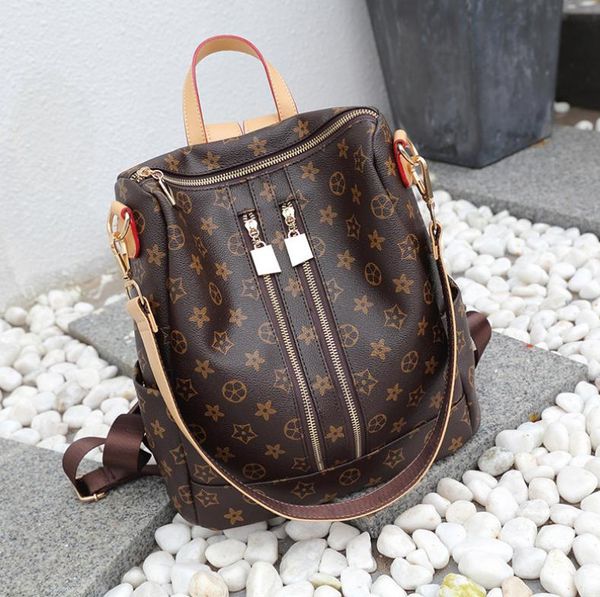 backpack purse with zipper straps