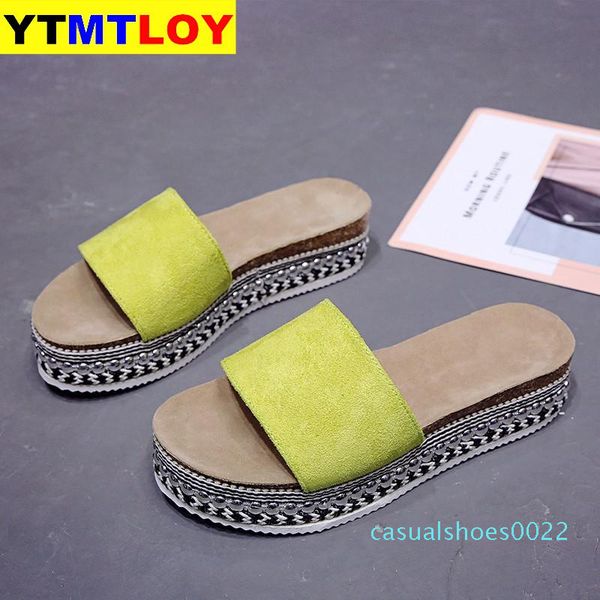 

summer women slippers beach sandals woman flat soft sandals bow flip flops fashion ladies cute outdoor casual shoes leopard c22, Black