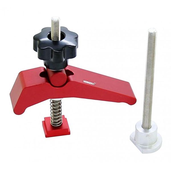 

metal quick acting hold down clamps set, woodworking clamps for wood working/metal working t-track t-slot clamp tools