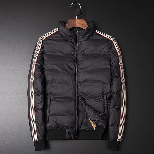 

burberri fashion brand men jacket sports leisure wild cotton jacket classic breathable jacket luxury comfortable jacke, Black