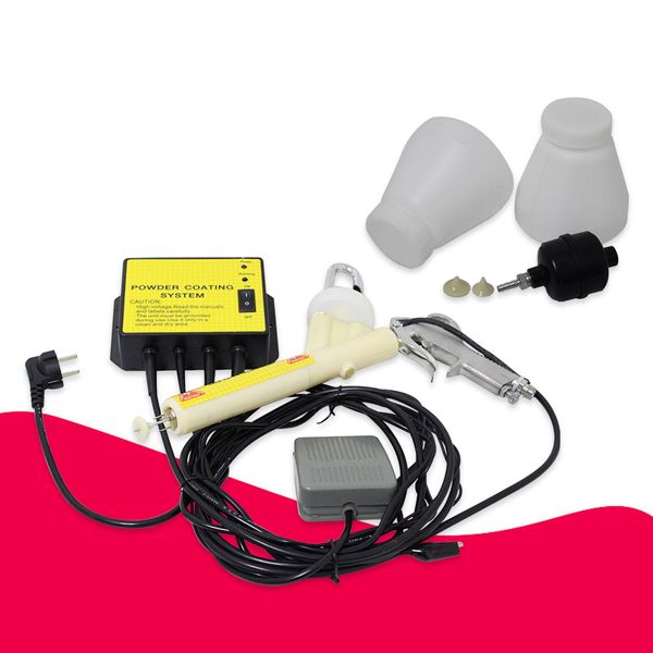

110v/220v metal workpiece spray machine mini coating system pc02 electrostatic spray gun