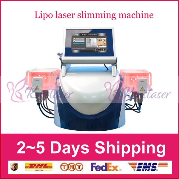 Brand New Fat Removal Lipolaser 650nm Cellulite Reduction Beauty 40mw Diode Laser Lipolisi Body Slimming Machine
