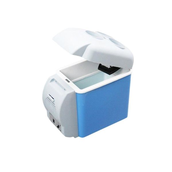 

12v 7.5l емкость портативный автомобильный холодильник автомобиля cooler warmer грузовик электрический холодильник для путешествий rv лодка