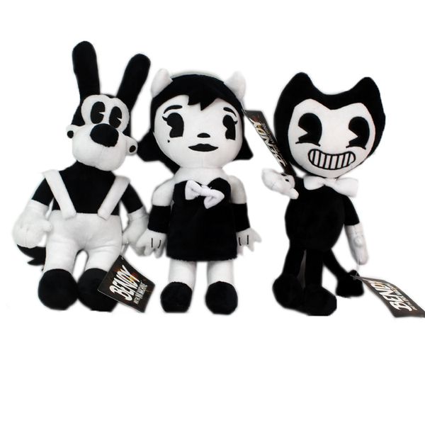 

new game plush toy 3 types 11.5" 30cm bendy & dog bendy and the ink machine plush doll toys chidlren christmas gift