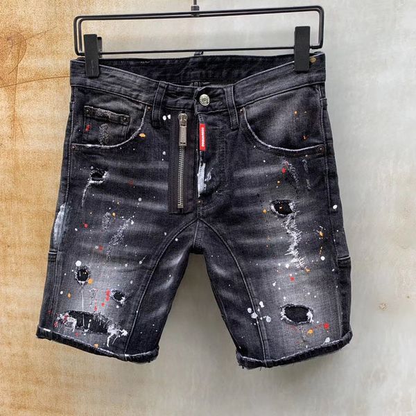 

New italian men 039 jean ummer hort ca ual fa hion trou er jean trend hole jean beach pant d2 denim hort pp