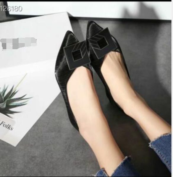 

18ss женские сандалии обуви женщина натуральная кожа плоские туфли мода ручной сшитые кожаные мокасины женские отверстие отверстие обувь жен, Black