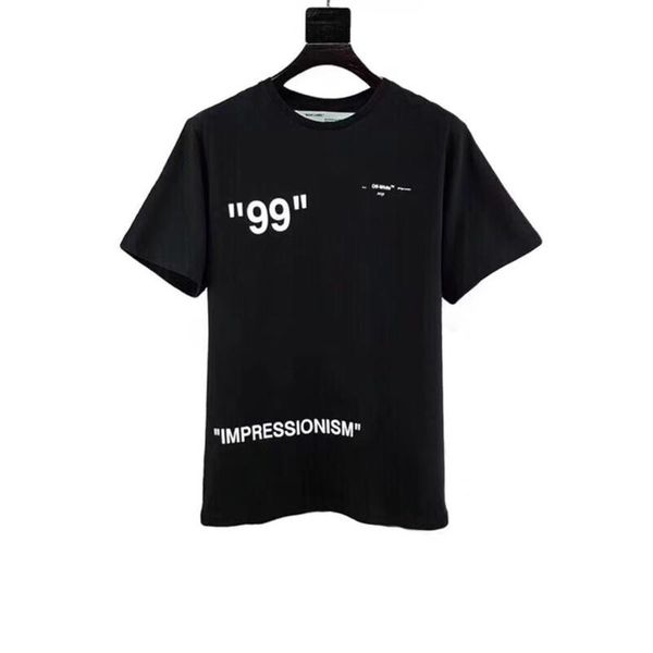 

правильная версия offowwhite высокое качество 19ss греческая мифология iceman мужчины и женщины знаменитости стиль чистый хлопок с короткими, White;black