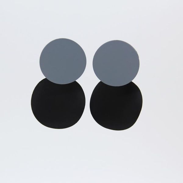 

fashion daily earring shine geometric irregular circle stud earrings metal earrings lady jewelry, Golden;silver