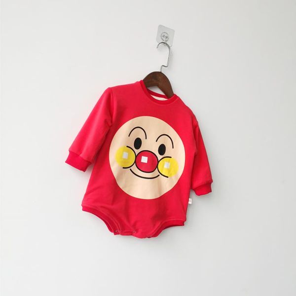 

newborn baby clothes baby cotton romper long sleeve costume newborn onesie cute clothes, Blue