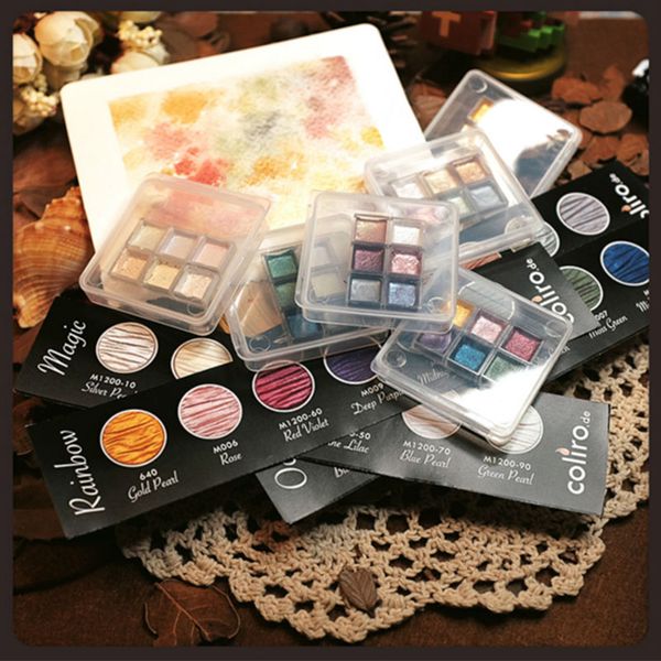 

german watercolour finetec manual watercolor pigment packing trial solid watercolor dispensing master