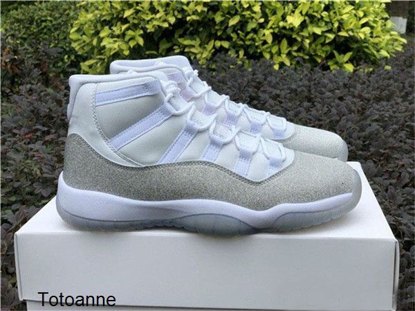 

новый релиз 11 xi gs wmns metallic silver women баскетбольные белый дизайнер обуви high cut 12s кроссовки открытых спортивных тренеров