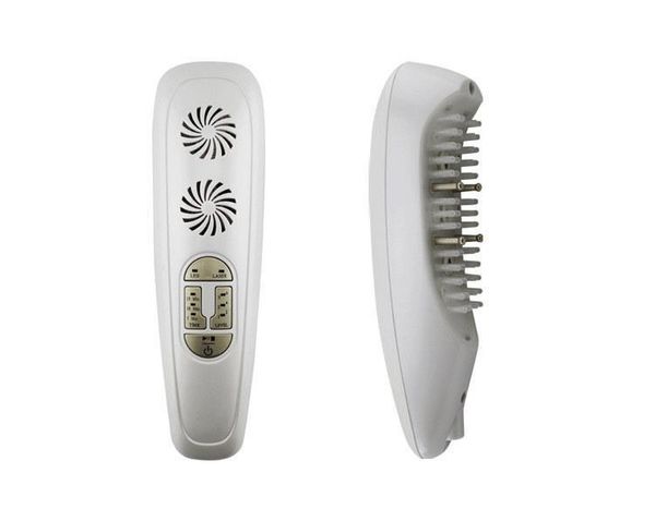 

2016 3in1 laser + led light + micro current hair regrowth massage growth comb remove scurf repair hair massage instrument