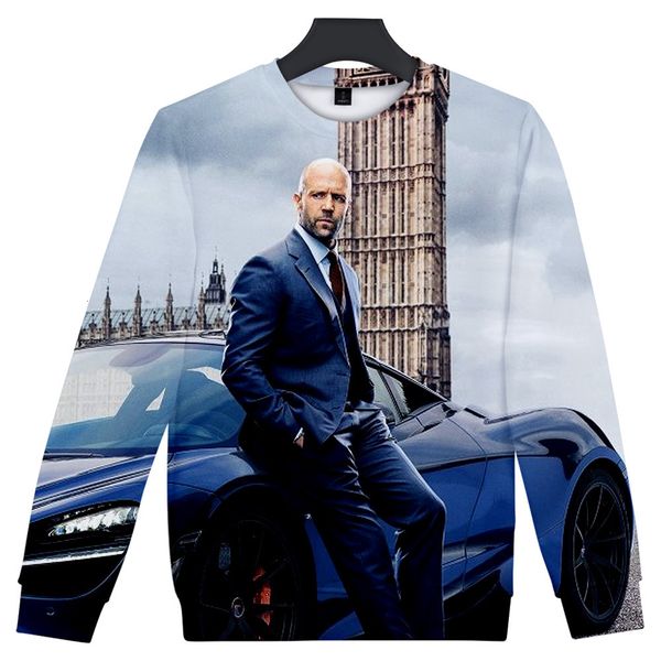 

drama shirt beautiful 2019 film speed and passion of especially get some action 3d digital printing round collar sweater t shirts, Black