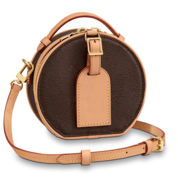 

old flower designer bags fashion paris latest women luxury bag round shoulder bags size 13x12x6.5cm model m44699