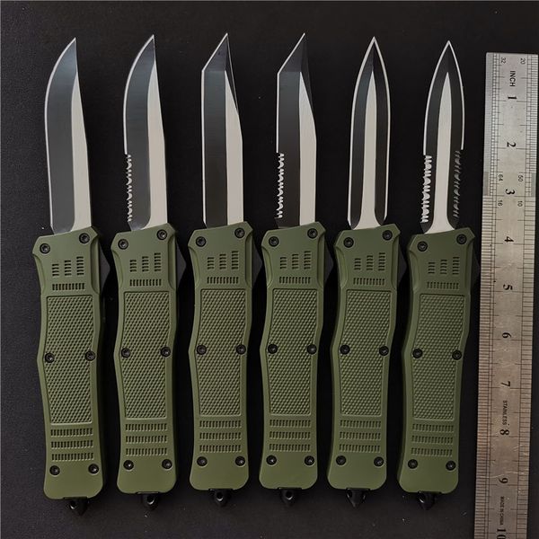 

OD Green Large A161 D/A Automatic Knives 440C steel Blade EDC tactical Pocket knife Camping gear BM47 3350 Knife Tools 616