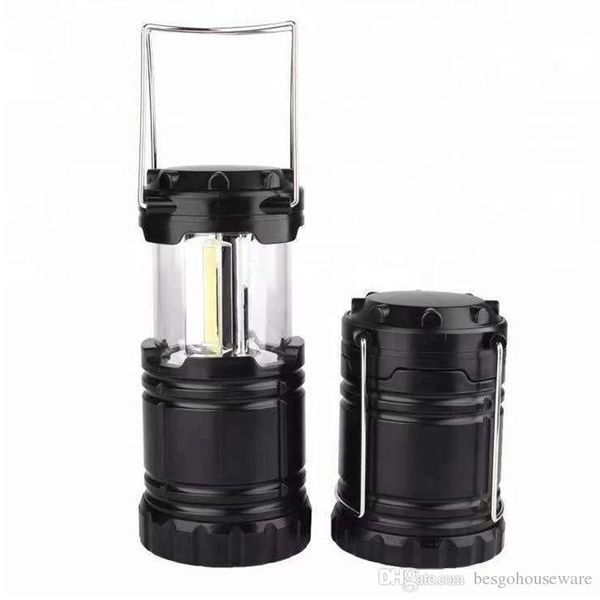Portable Hanging Flashlights Hiking Torch 30 Led Collapsible Lantern Outdoor Camping Lamp 5aa Battery Powered High Power Light Bc Bh1309 Interior
