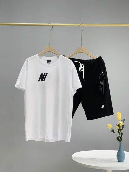 

summer brand mens womens tracksuits fashion new arrival men women couple tshirts + shorts suits designer tracksuit for running yf203253, Gray