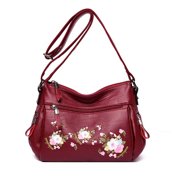 

women's genuine leather handbags print bags lady bags for women messenger bag