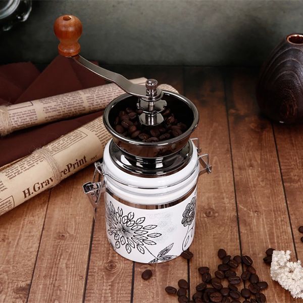 

manual coffee grinders grinder ceramic core hand mill coffeeware beans pepper spice ceramics machine