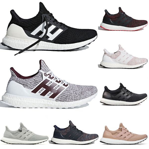 

Newest triple black white blue Ultra 4.0 Running Shoes Orca Ash Peach Candy Cane women and men Athletic Primeknit Runner Shoes 36-45
