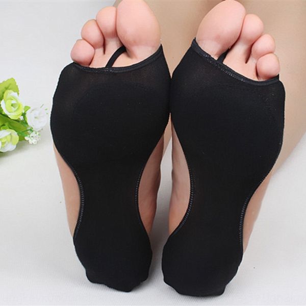 

fishmouth sponge mat cotton low shallow mouth invisible boat socks cotton boat socks sponge pad silicone anti-slip, Pink;yellow