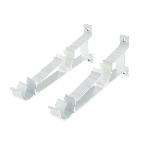 

thicken curtain rod brackets double drapery rod bracket for draperies / adjustable double curtain rod bracket holder