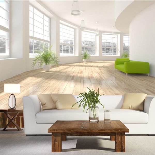 Modern Wallpaper 3d White Corridor Extension Space Wall Mural Wallpapers For Living Room Bedroom Walls 3d Wall Paper Home Decor 3d Murals Wallpapers