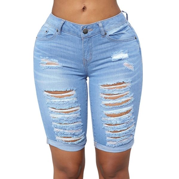 pantaloncini jeans donna