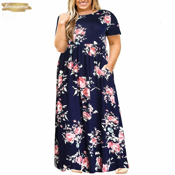

summer dress casual 2019 o neck long sleeve long plus size 8xl 9xl vintage maxi dress with pockets, Black;gray