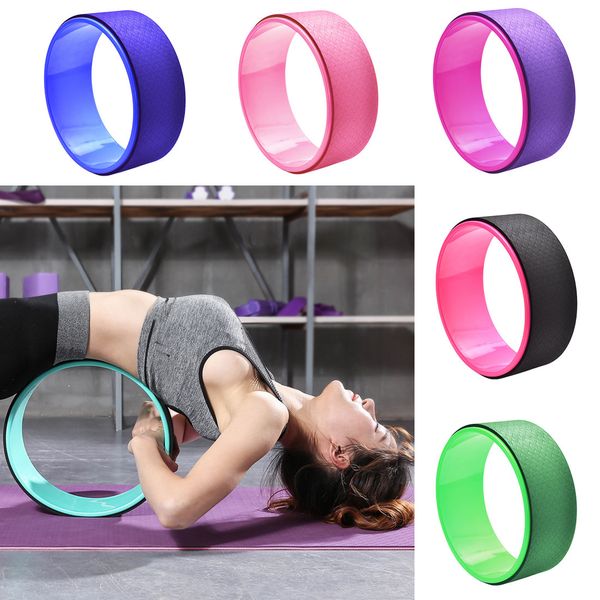 

brand new йоги круги пилатес талия форма бодибилдинг abs gym workout yoga колесо назад фитнес инструмент обучения