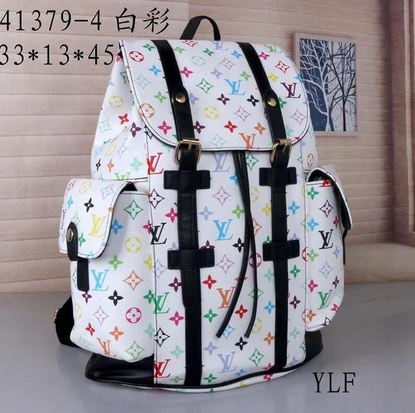 

2019 new fashion men's men's famous backpack style school bag women's bag women designers shoulder bag wallet 14