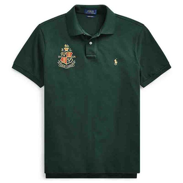 

ralph mens lauren brand t-shirt designer polo high end pony embroidery polo classic simple polo shirt casual sweatshirt t-shirt, White;black