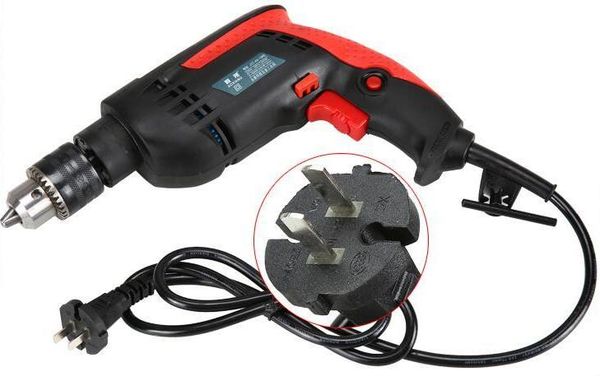 

drill 220v 1200w speed adjustable 13mm ac impact drill electric hammer electric power woodworking power tool