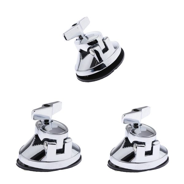 

3pcs metal drum holder base plate drum rack clamp drum tom mount bracket