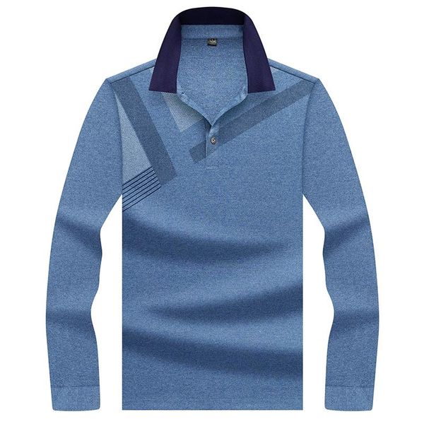 

jungle zone brand men 2019 fashion camisa polo shirts long sleeve mens polo collar shirt breathable men's tee 8872 cj1191111, White;black