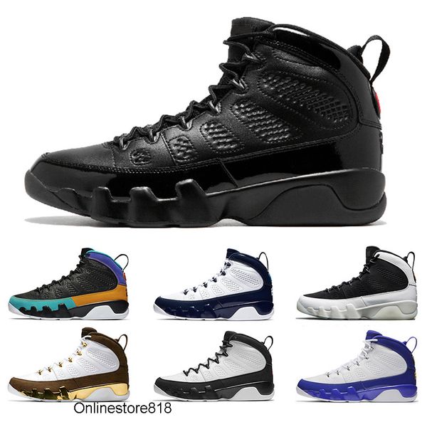 

9 men basketball shoes 9s dream it do it unc bred space jam mop melo mens athletic sports sneakers wholesale